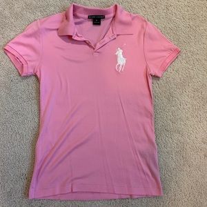 Big Pink Pony RL polo